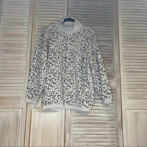 Aerie leopard sweater